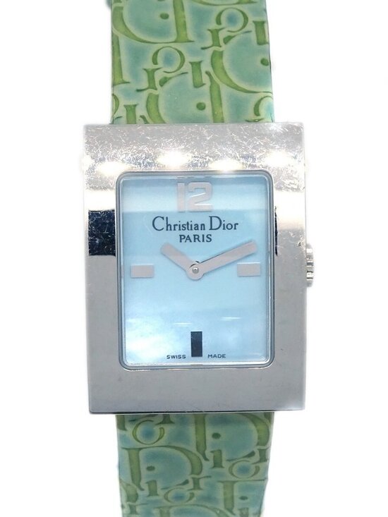 Christian Dior D78-109 Quartz Watch Green 171803 main image 6